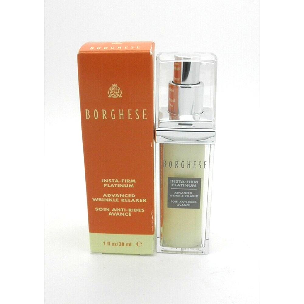 BORGHESE Insta-Firm Platinum Advanced Wrinkle Relaxer NEW 1 oz